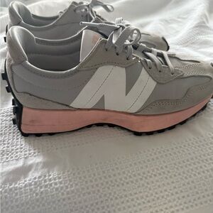 Women's Gray and Pink New Balance